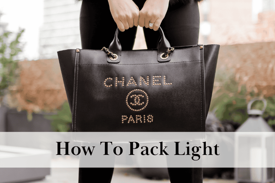 how to pack light