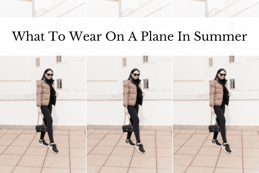 what to wear on a plane in summer