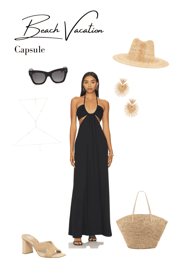 How to Create a Summer Beach Capsule Wardrobe
