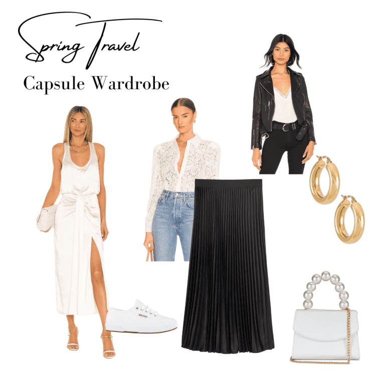 How to Create a Carryon Capsule Travel Wardrobe for Spring