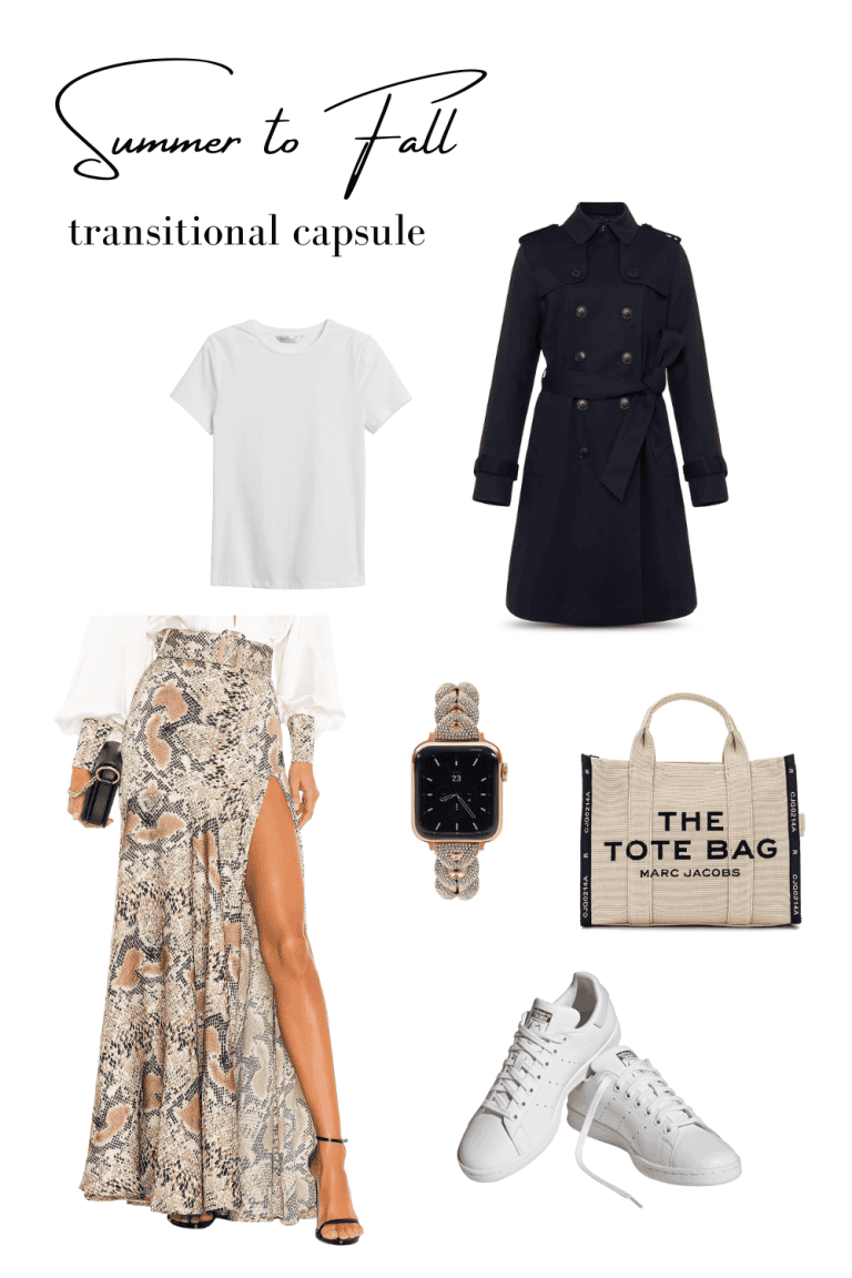 Designing the Perfect Summer to Fall Capsule Wardrobe