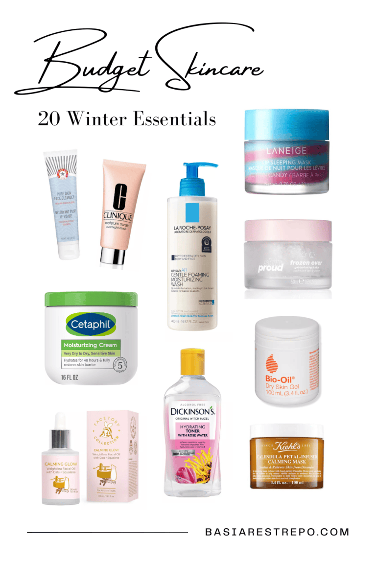 20 Budget Winter Skincare Essentials for Your Routine