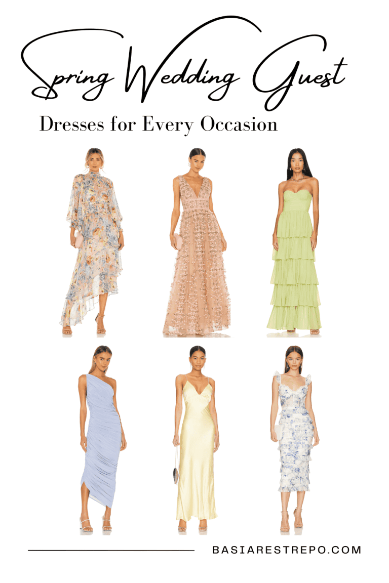 12 Spring Wedding Guest Dresses for Every Occasion