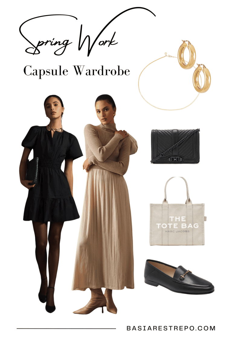 How to Create a Work Capsule Wardrobe for Spring