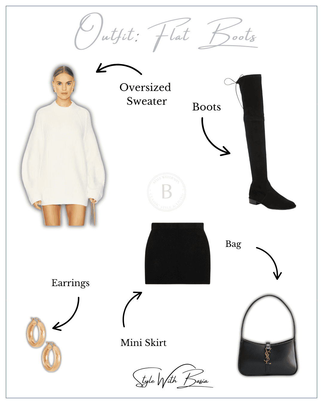 flat otk boots outfit idea