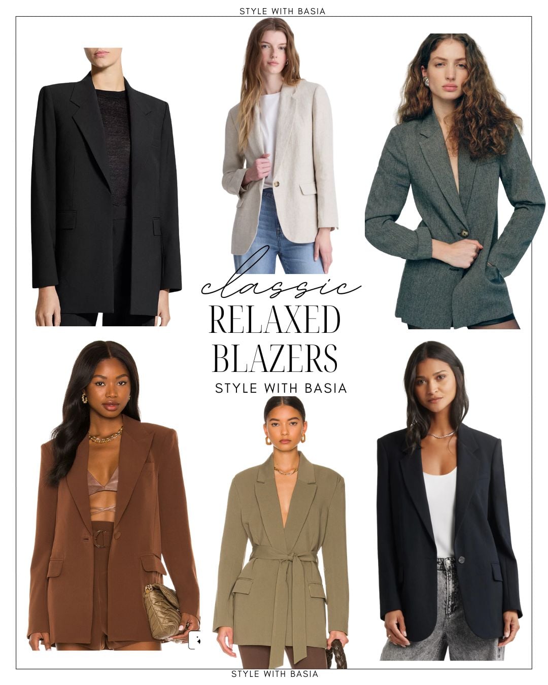 relaxed blazer classic blazers