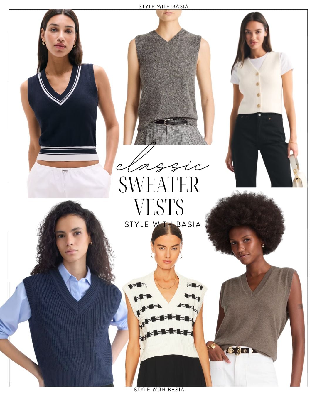 sweater vests classic knitwear and blazers