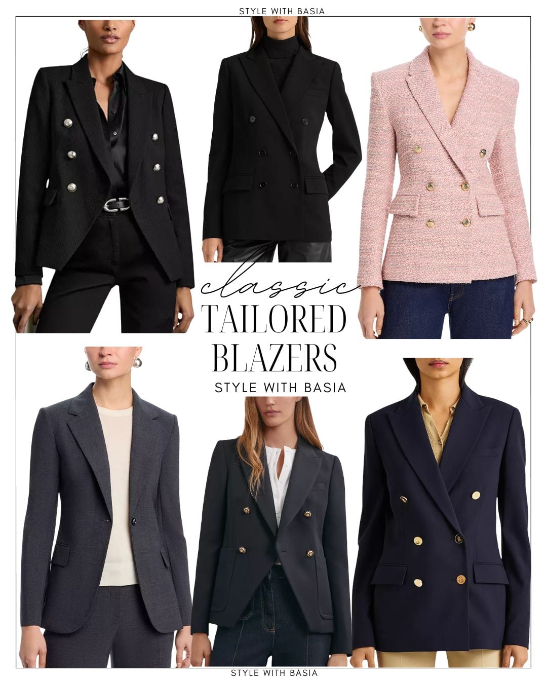 tailored blazer classic blazers