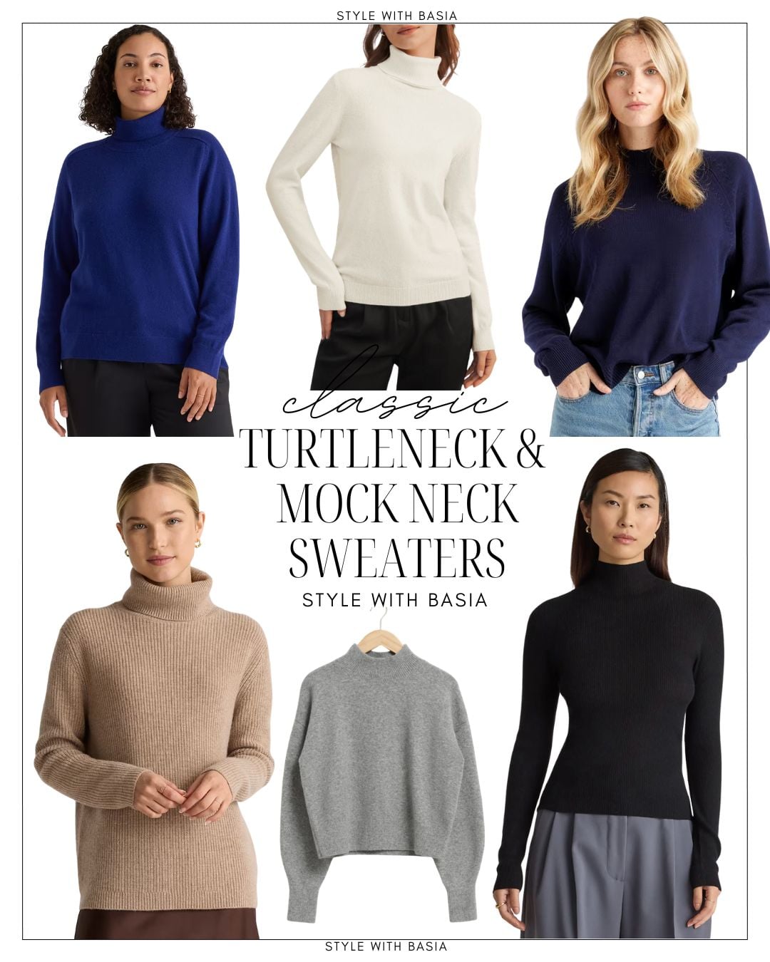 turtleneck sweater classic knitwear